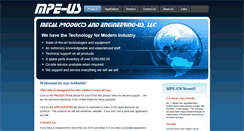 Desktop Screenshot of mpe-us.com